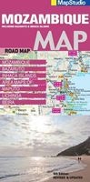 Mozambique Road Map 2014 - Including Bazaruto & Inhaca Islands (Sheet map, folded, 5th Revised edition) - Map Studio Photo
