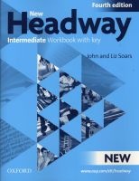 New Headway, Intermediate level - Workbook (With Key) (Paperback) - John Soars Photo