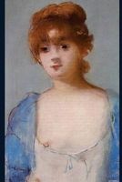 "Young Woman in a Negligee" by Edouard Manet - 1882 - Journal (Blank / Lined) (Paperback) - Ted E Bear Press Photo