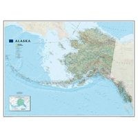 Alaska, Laminated - Wall Maps U.S. (Sheet map) - National Geographic Maps Photo