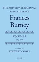 The Additional Journals and Letters of Frances Burney, Volume I - 1784-86 (Hardcover) - Stewart J Cooke Photo