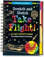 Scratch & Sketch Take Flight (Trace-Along) - An Art Activity Book for Artistic Aviators of All Ages (Hardcover) - Inc Peter Pauper Press Photo