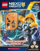 Stone Monsters Attack! (Lego Nexo Knights: Activity Book with Minifigure) (Paperback) - Scholastic Photo