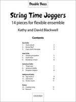 String Time Joggers - Double Bass Part - 14 Pieces for Flexible Ensemble (Sheet music) - Kathy Blackwell Photo