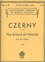 The School of Velocity -- Complete (Paperback) - Carl Czerny Photo