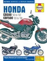 Honda CB500 Service and Repair Manual (Paperback) -  Photo