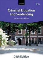 Criminal Litigation and Sentencing (Paperback, 28th Revised edition) - The City Law School Photo