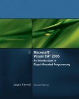 Microsoft Visual C# 2005 - An Introduction to Object-Oriented Programming (Paperback, 2nd Revised edition) - Joyce Farrell Photo