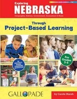 Exploring Nebraska Through Project-Based Learning - Geography, History, Government, Economics & More (Paperback) - Carole Marsh Photo