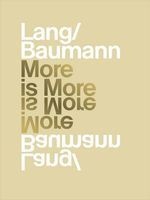 Lang/Baumann: More is More (Hardcover) - Sabina Lang Photo