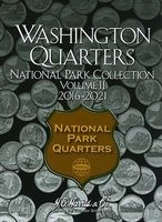 Washington Quarters National Park Collection, Volume 2 - 2016-2021 (Hardcover) - H E Harris Company Photo