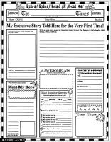 Instant Personal Poster Sets - Read All About Me! : 30 Big, Write-And-Read Learning Posters Ready for Kids to Personalize & Display With Pride! (Paperback) -  Photo