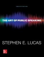 The Art of Public Speaking (Paperback, 12th Revised edition) - Stephen E Lucas Photo
