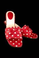 Red and White Polka Dot Shoes Journal - 150 Page Lined Notebook/Diary (Paperback) - Cool Image Photo