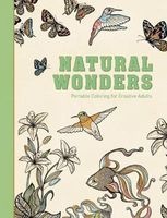 Natural Wonders - Portable Coloring for Creative Adults (Hardcover) - Adult Coloring Books Photo