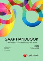 GAAP Handbook 2016: Volume 1 & 2 - Financial Accounting And Reporting Practice (Paperback) -  Photo