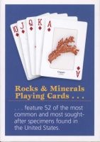 Rocks & Minerals Playing Cards (Hardcover) - Dan R Lynch Photo
