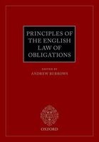 Principles of the English Law of Obligations (Paperback) - Andrew Burrows Photo