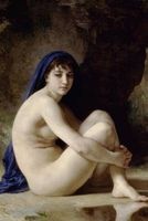 "Seated Nude" by William-Adolphe Bouguereau - 1884 - Journal (Blank / Lined) (Paperback) - Ted E Bear Press Photo