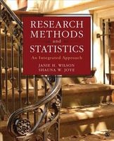Research Methods and Statistics - An Integrated Approach (Paperback) - Janie H Wilson Photo