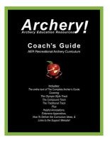 Coaches Guide, Aer Recreational Archery Curriculum (Paperback) - Archery Education Resources Photo