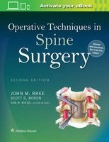 Operative Techniques in Spine Surgery (Hardcover, 2nd Revised edition) - John Rhee Photo
