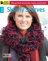 Knit Skinny Scarves - The Perfect Accent for Every Wardrobe! (Paperback) - Leisure Arts Photo