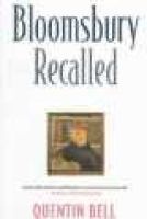 Bloomsbury Recalled (Paperback) - Quentin Bell Photo