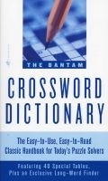 Bantam Crossword Dictionary (Paperback) - Walter D Glanze Photo