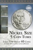 Whitman Nickel Size 5 Coin Tubes (Paperback) - Whitman Publishing Company Photo