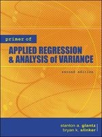 Primer of Applied Regression and Analysis of Variance (Hardcover, 2nd Revised edition) - Stanton A Glantz Photo