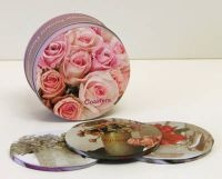 Romantic Country Flowers Coasters (Hardcover) - Fifi ONeill Photo