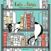 Cats in Paris - A Magical Coloring Book (Paperback) - Won Sun Jang Photo