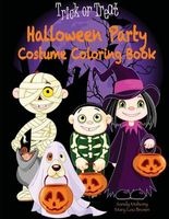 Halloween Party Costume Coloring Book (Paperback) - Sandy Mahony Photo