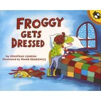 Froggy Gets Dressed (Paperback) - Jonathan London Photo