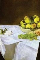 "Still Life with Melon and Peaches" by Edouard Manet - 1866 - Journal (Blank / Li (Paperback) - Ted E Bear Press Photo
