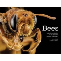 Bees - An Up-Close Look at Pollinators Around the World (Hardcover) - Sam Droege Photo