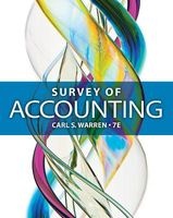 Survey of Accounting (Hardcover, 7th Revised edition) - Carl Warren Photo