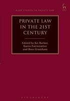 Private Law in the 21st Century (Hardcover) - Kit Barker Photo