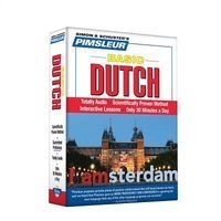  Dutch Basic Course - Level 1 Lessons 1-10 CD - Learn to Speak and Understand Dutch with  Language Programs (CD, Boxed set, Lessons) - Pimsleur Photo