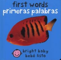 First Words/Primeras Palabras (English, Spanish, Board book) - Priddy Books Photo
