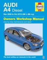 Audi A4 Diesel Owners Workshop Manual - 2008-2015 (Paperback) - John S Mead Photo