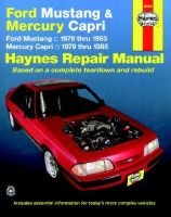 Ford Mustang Mercury Capri Automotive Repair Manual (Paperback, Revised edition) - Larry Warren Photo