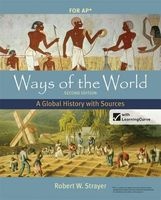 Ways of the World with Student Access Code - A Global History with Sources for AP (Hardcover, 2nd) - Robert W Strayer Photo