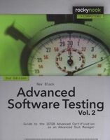 Advanced Software Testing, Volume 2 - Guide to the ISTQB Advanced Certification as an Advanced Test Manager (Paperback, 2nd Revised edition) - Rex Black Photo