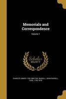 Memorials and Correspondence; Volume 1 (Paperback) - Charles James 1749 1806 Fox Photo