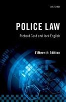 Police Law (Paperback, 15th Revised edition) - Jack English Photo