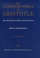 The Complete Works of , v. 2 - Revised Oxford Translation (Hardcover) - Aristotle Photo