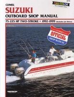 Suzuki 75-225 HP 2-Stroke, 1992-1999: Outboard Shop Manual (Paperback, 1st ed) - Clymer Publications Photo