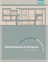 Digital Drawing for Designers: A Visual Guide to Autocad(R) 2017 (Paperback, 2017 edition) - Douglas R Seidler Photo